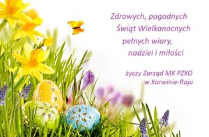 Zdrowych, pogodnych Świąt Wielkanocnych....